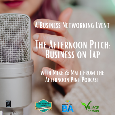 The Afternoon Pitch Business on Tap